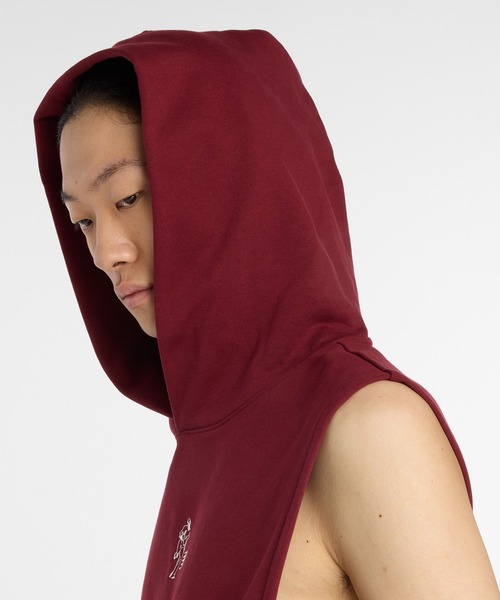 ⭐️新品未使用 ニューバランス 大谷モデル ショートスリーブパーカー⭐️ New Balance パーカー 大谷翔平 スリーブレスフーディ メンズ