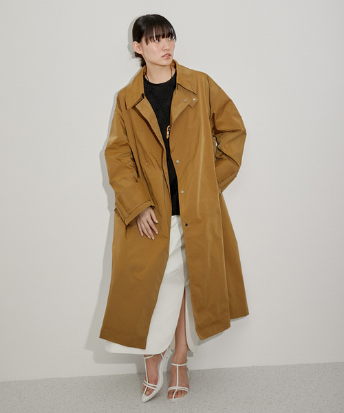 ADAM ET ROPE'（アダムエロペ） ステンカラーコート FREE ベージュ