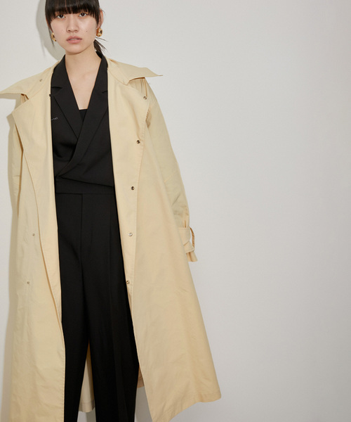 ADAM ET ROPE'（アダムエロペ） ステンカラーコート FREE ベージュ