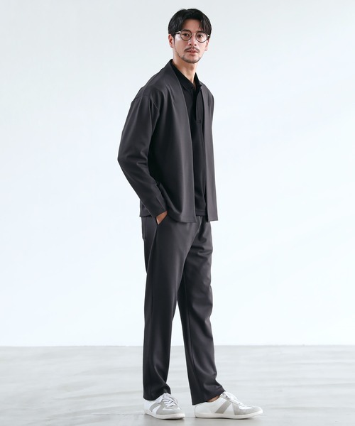 SPU（スプ） ポロシャツ 抗菌防臭コンフォート鹿の子長袖比翼