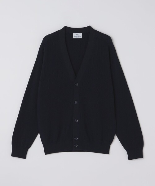SHIPS（シップス） カーディガン SHIPS: 奥山メリヤス Vネック