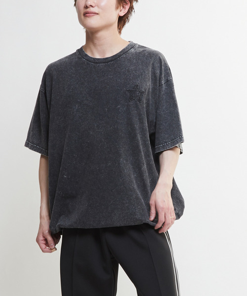 tシャツ BACK STAR PATCH EMBROIDERED TEE レディース メンズ CONVERSE TOKYO tシャツ BACK STAR PATCH EMBROIDERED TEE