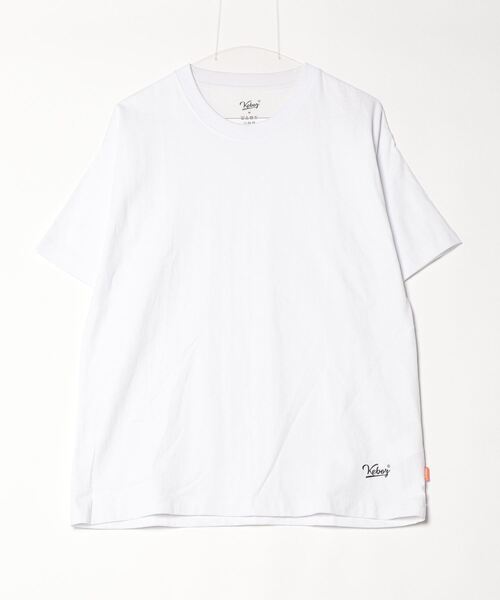 Keboz / 半袖シャツ/M/コットン/BRW KEBOZ 「KEBOZ」 半袖Tシャツ M ホワイト メンズ : ZOZOTOWN Yahoo!店