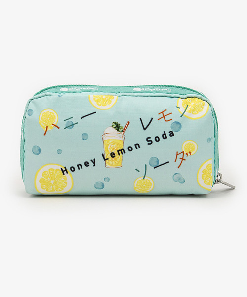 新品　ハニーレモンソーダ　レスポートサック　ポーチ　レスポ　限定 LeSportsac ポーチ 「ハニーレモンソーダ」RECTANGULAR COSMETIC