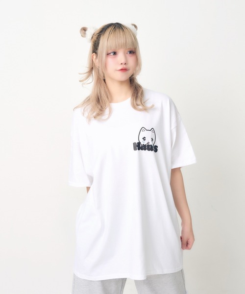 Hauls tシャツ シンプルかわちぃBIGTEE レディース メンズ : ZOZOTOWN