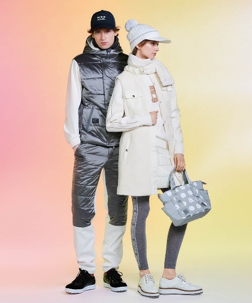 アルチビオ ネックウォーマーとハンドウォーマー（レッグウォーマー） archivio（アルチビオ） ゴルフ 「LADIES」エコファーネックウォーマー