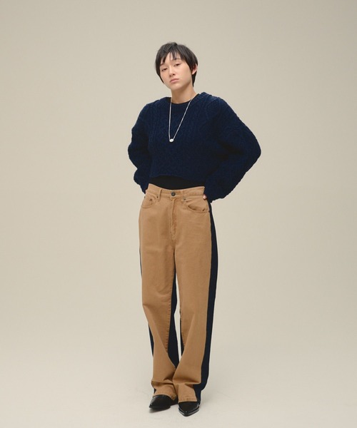 eL Switch Chino Pants S チノパン　ドッキングパンツ ジーンズ デニム デニムパンツ 「eL」Switch Chino Pants/593302