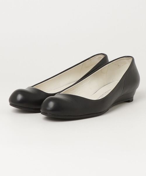 【新品】beatiful shoes24.0㎝　ブラックフラットシューズ BEAUTIFUL SHOES（ビューティフルシューズ） フラットパンプス 24cm