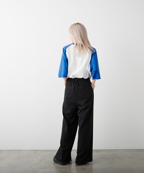 「WHIMSIC」 半袖Tシャツ FREE ホワイト系その他 メンズ_画像3