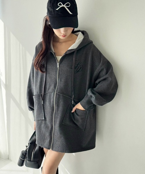 one after another NICE CLAUP パーカー ビッグシルエットパーカー