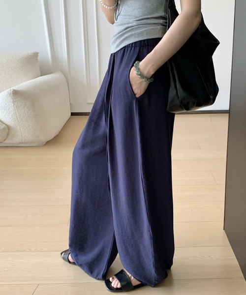 パンツ 麻混カーブパンツ レディース : ZOZOTOWN Yahoo!店 - 通販