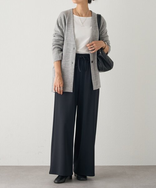 BEARDSLEY（ビアズリー） パンツ ニットツイルドロストパンツ