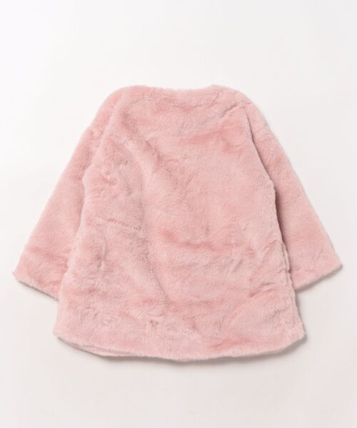 CRESCENT クレッシェント デザインコート Crescent ノーカラーコート アウター ファーコート キッズ 子供服