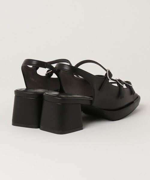 「Daniella&GEMMA」 ヒールサンダル 35 ブラック レディース_画像2