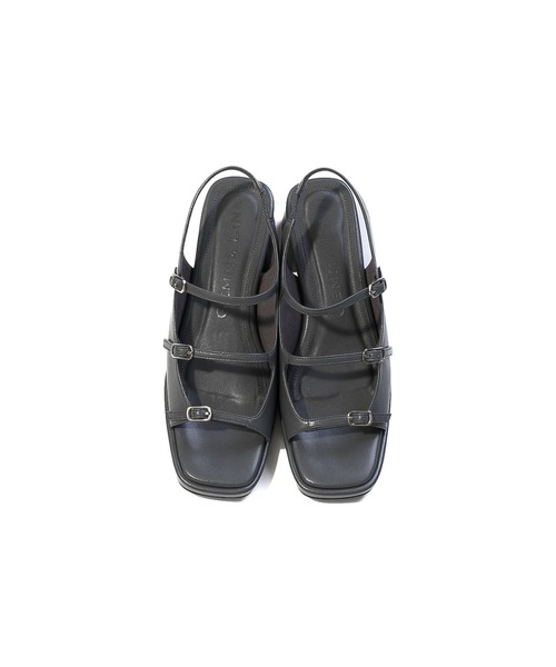 「Daniella&GEMMA」 ヒールサンダル 35 ブラック レディース_画像9