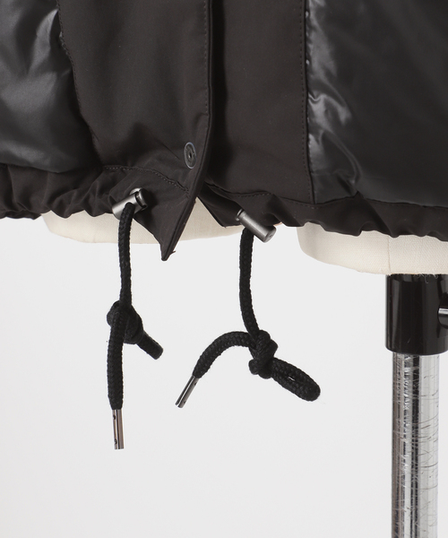 FRAMeWORK 撥水防風ポンチョコート　ブラック　38 ≪追加≫撥水防風ポンチョコート（その他ブルゾン／アウター