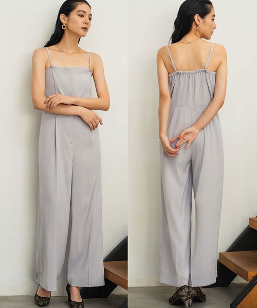 flolia ドレスパンツ　ブラック✖️テラコッタ Flolia（フロリア） パンツドレス : ZOZOTOWN Yahoo!店 - 通販 - Yahoo