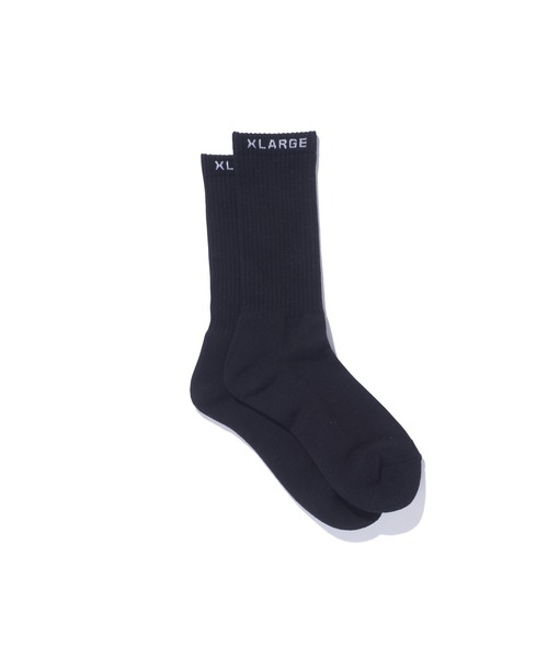 XLARGE（エクストラ ラージ） 靴下 2P MIDDLE LENGTH SOCKS メンズ