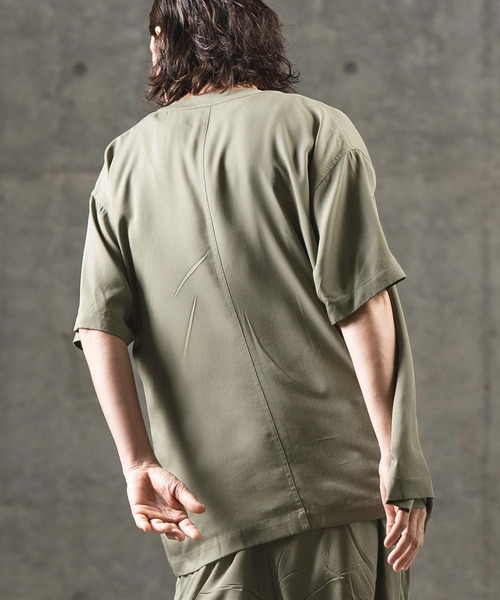 「GLIMCLAP」 半袖シャツ M ブルー系その他 メンズ_画像2