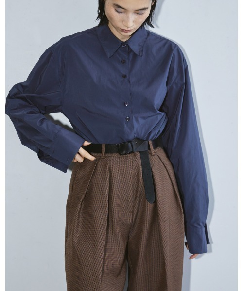 TODAYFUL / 長袖シャツ/FREE/--/BLU/12410420 TODAYFUL 「TODAYFUL」 長袖シャツ FREE インディゴブルー レディース