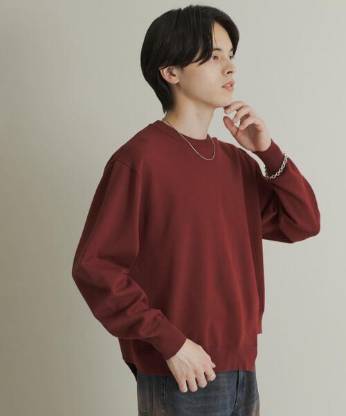 SENSE OF PLACE by URBAN RESEARCH セーター ニット アシメクルー
