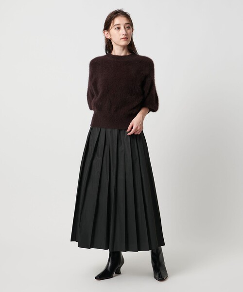 今季UNITED ARROWS タフタ プリーツ ラメ スカート UNITED ARROWS（ユナイテッドアローズ） スカート タフタ プリーツ