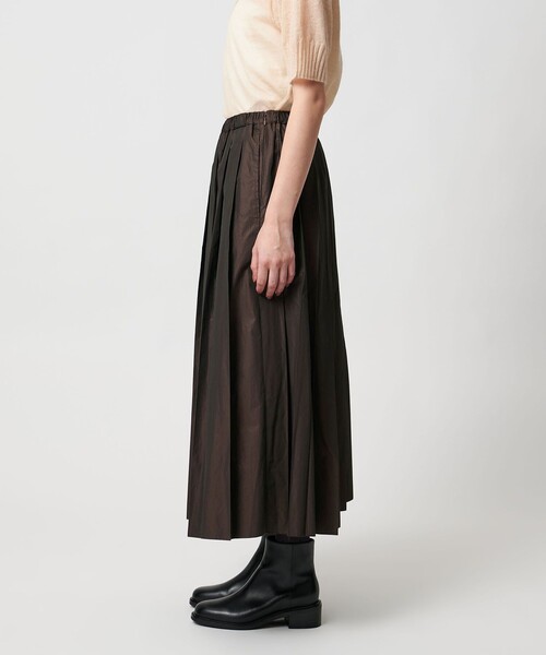 UNITED ARROWS スカート タフタ プリーツ ラメ : ZOZOTOWN Yahoo