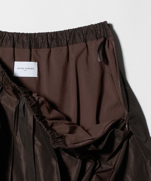 UNITED ARROWS（ユナイテッドアローズ） スカート タフタ プリーツ