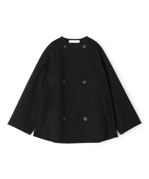 GALERIE VIE（ギャルリー ヴィー） ノーカラーコート コート ダブル