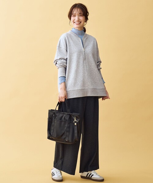 Age Factory ハーフジップスウェット The DUFFER of ST.GEORGE（ザダファーオブセントジョージ）の「【WEB