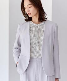 アローズ ノーカラージャケット リフレクト ワンピース セレモニー 卒業式 UNITED ARROWS（ユナイテッドアローズ） ジャケット ノーカラー