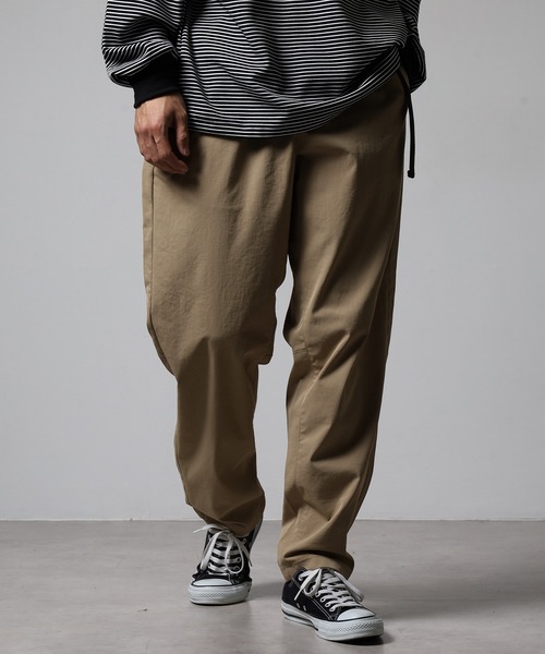 OMNES（オムネス） パンツ 撥水加工高密度ストレッチツイル