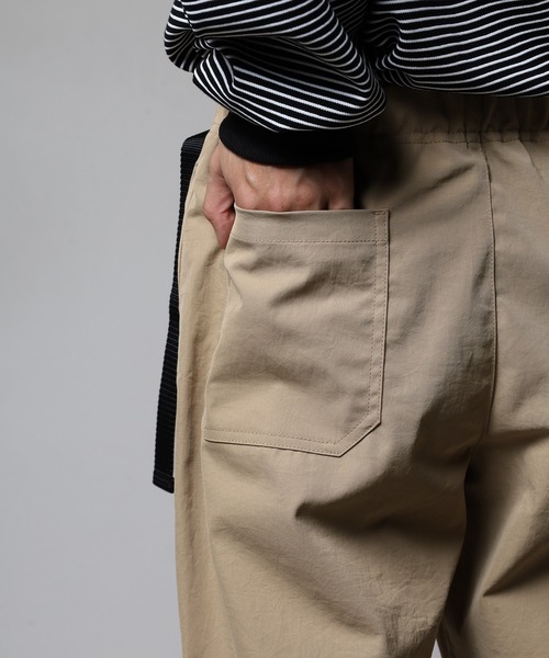 OMNES（オムネス） パンツ 撥水加工高密度ストレッチツイル