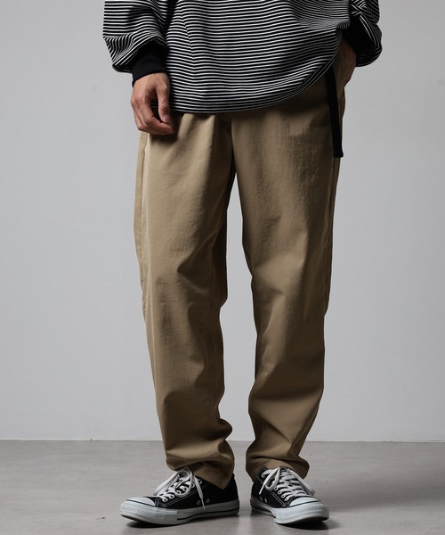 OMNES（オムネス） パンツ 撥水加工高密度ストレッチツイル