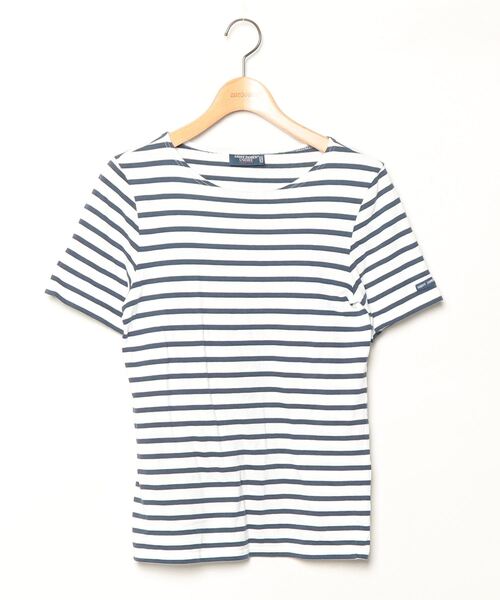 SAINT JAMES（セントジェームス） 半袖Tシャツ X-SMALL ホワイト系