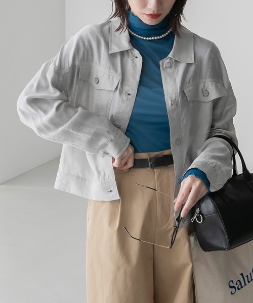 「BONLECILL」 ジャケット FREE アイボリー レディース_画像2