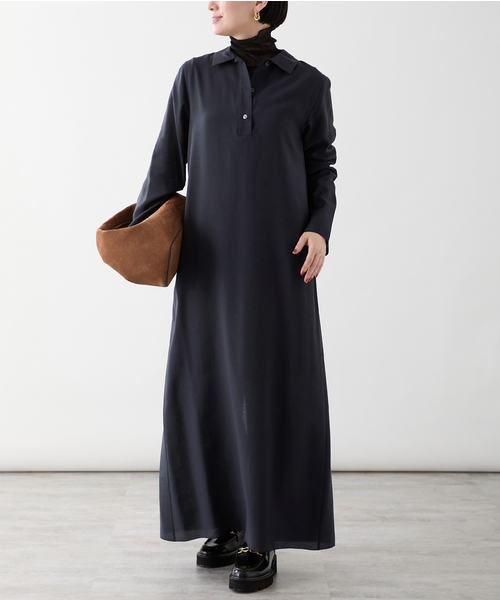 VERMEIL par iena（ヴェルメイユパーイエナ） 長袖ワンピース FREE