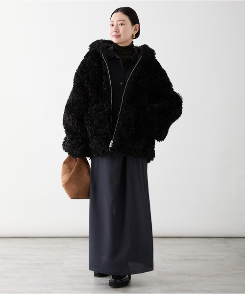 VERMEIL par iena（ヴェルメイユパーイエナ） 長袖ワンピース FREE