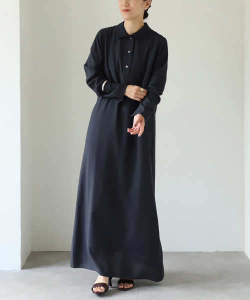 VERMEIL par iena（ヴェルメイユパーイエナ） 長袖ワンピース FREE