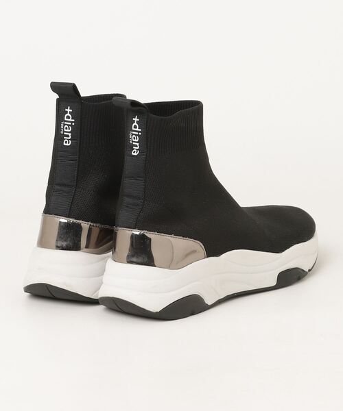 「+diana」 ショートブーツ 23 ブラック レディース_画像2