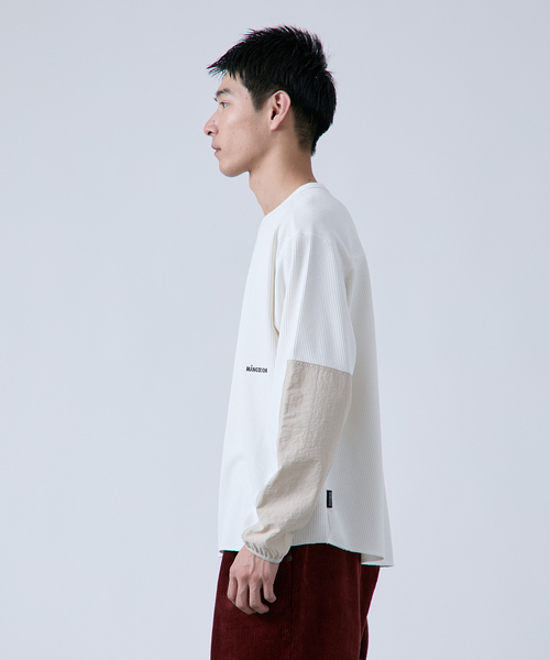 B.C STOCK（ベーセーストック） tシャツ 「OLIVEDRAB/オリーブドラブ