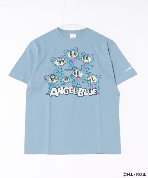 エンジェルブルー　半袖Tシャツ　L ANGEL BLUE（エンジェルブルー） tシャツ Tシャツ 大量 レディース