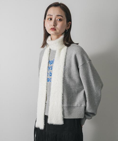 SENSE OF PLACE by URBAN RESEARCH マフラー ストール シャギーナロー