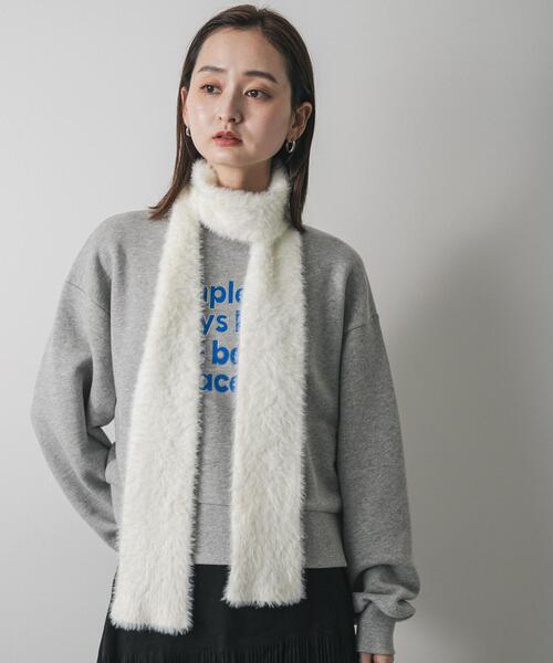 SENSE OF PLACE by URBAN RESEARCH マフラー ストール シャギーナロー