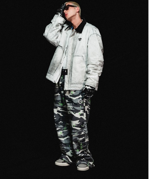 ミリタリージャケット モッズコート AAPE MAIN JACKETの画像
