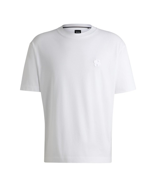 「BOSS」 半袖Tシャツ X-LARGE ライトベージュ メンズ_画像4