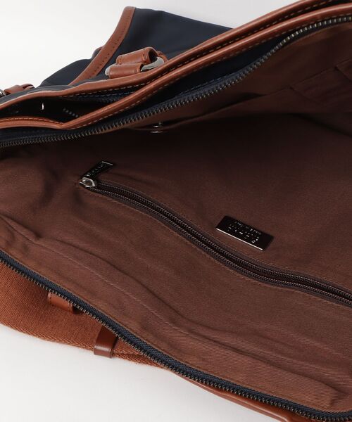 「F.CLIO」 ワンポイント2WAYバッグ - ネイビー メンズ_画像4