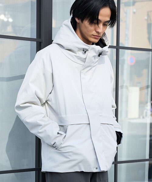 coen（コーエン） ブルゾン アウター ヒートシェルターフードブルゾン