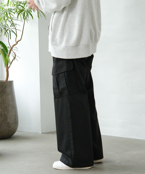 GLOBAL WORK（グローバルワーク） パンツ あったかサマ見えカーゴ
