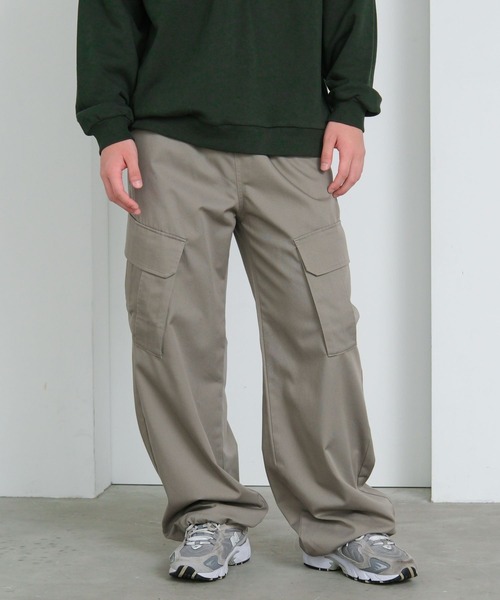 GLOBAL WORK（グローバルワーク） パンツ あったかサマ見えカーゴ